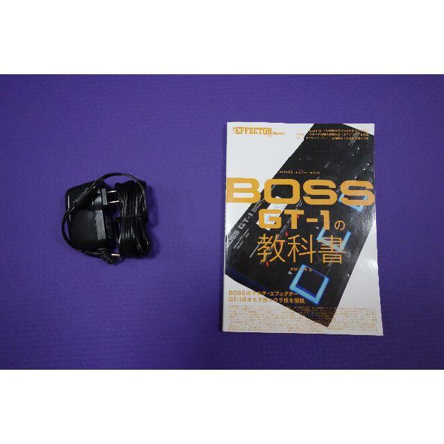 BOSS GT-1 教科書・ACアダプター付き BOSS GT-1 教科書・ACアダプター付き