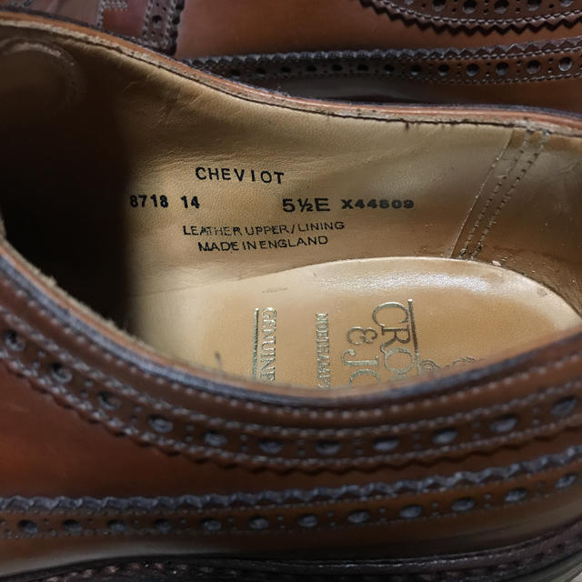 CROCKETT&JONES FOXTON 5370ウィングチップ 7E | veranstaltungen.lkz.de