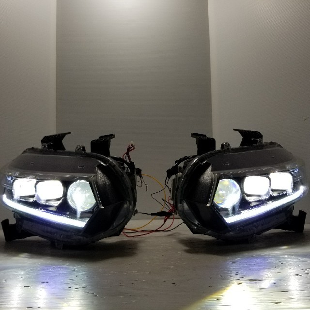 3眼ロービームプロ目フルカスタム 高輝度ledホンダs660 Jw5純正加工の通販 By E55 Amg S Shop ラクマ