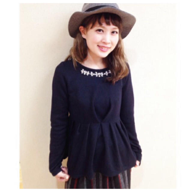 mysty woman(ミスティウーマン)のmystywoman♡ジャカードロンT レディースのトップス(カットソー(長袖/七分))の商品写真