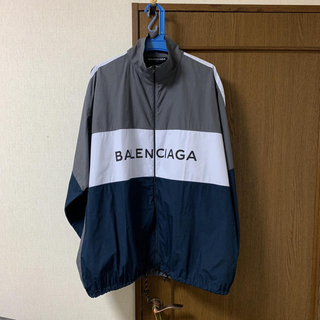 バレンシアガ(Balenciaga)のBALENCIAGA トラックジャケット ナイロンジャケット ポプリン 37(ナイロンジャケット)