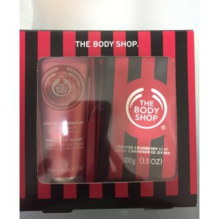 ザボディショップ(THE BODY SHOP)のボディショップ  クランベリー ハンドクリーム&ソープセット 値下げしました。(ハンドクリーム)