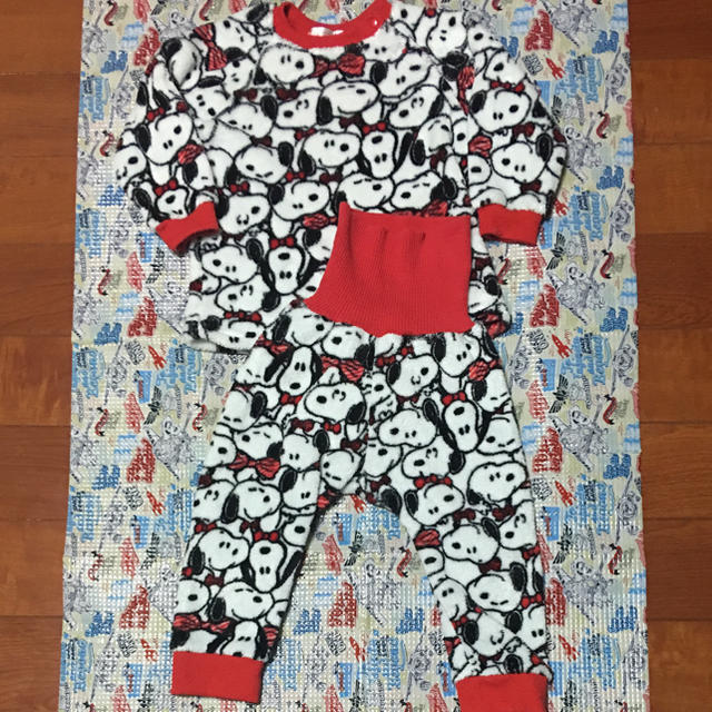 しまむら ろん様専用 スヌーピーパジャマ 90サイズの通販 By あっくんのママ シマムラならラクマ