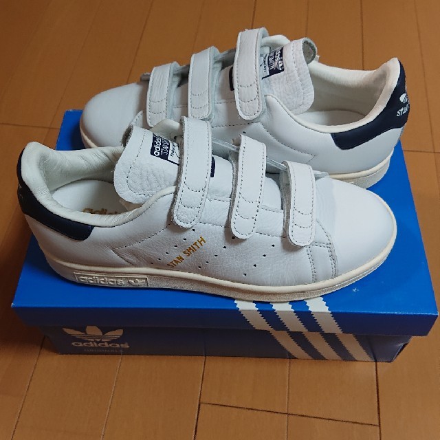 adidas(アディダス)の送料込 22㌢ adidas アディダス スタンスミス ベルクロ レディースの靴/シューズ(スニーカー)の商品写真