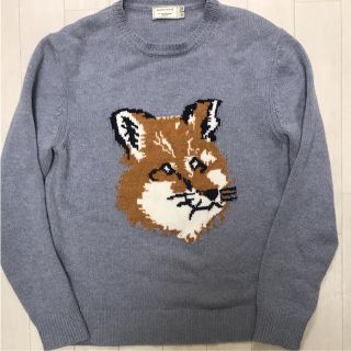 メゾンキツネ(MAISON KITSUNE')のメゾンキツネ   フォックスヘッド ニット(ニット/セーター)