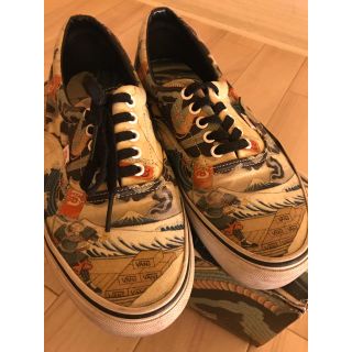 バンズボルト(VANS VAULT)のレア 和柄vans UBIQ THREE TIDES TATTOO コラボ(スニーカー)