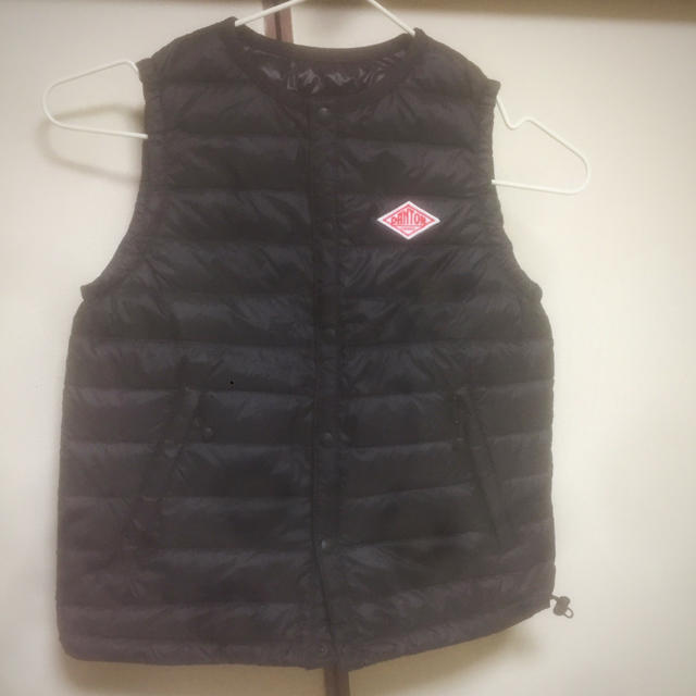 DANTON(ダントン)のダントン DANTON インナーダウン クールネックベスト L キッズ/ベビー/マタニティのキッズ服女の子用(90cm~)(ジャケット/上着)の商品写真