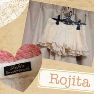 ロジータ(ROJITA)のRojita♡レースシフォンショーパン(ショートパンツ)