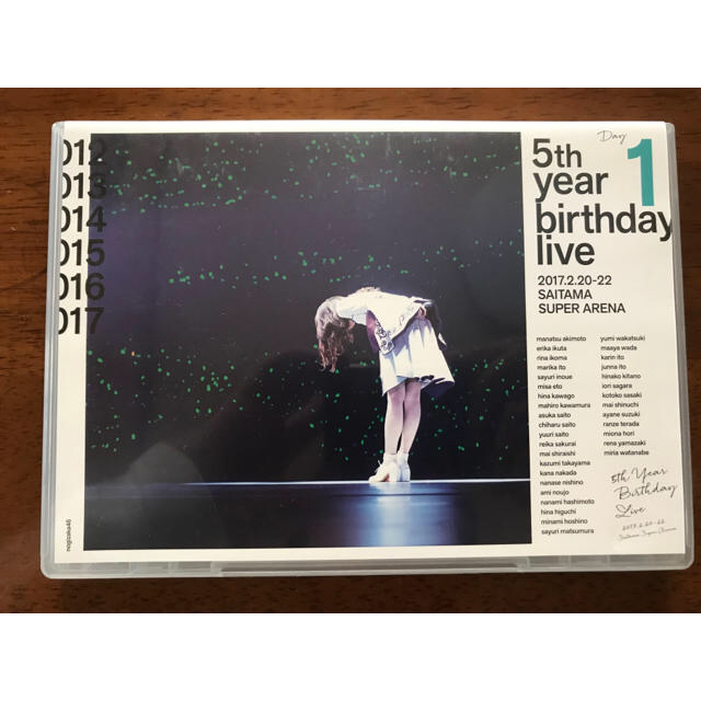 乃木坂46 5th YEAR  BIRTHDAY LIVE DAY1
