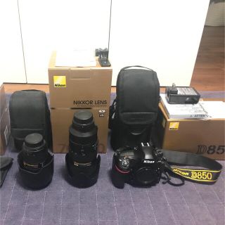 ニコン(Nikon)のD850 24-70,70-200Gレンズセット(デジタル一眼)