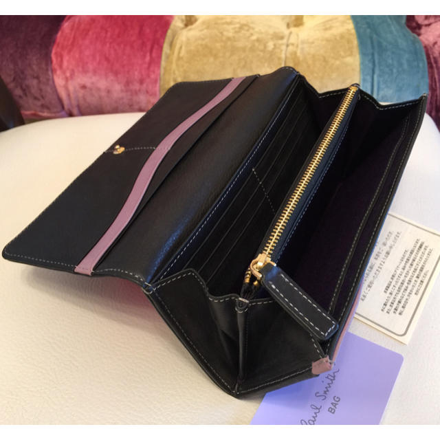 Paul Smith(ポールスミス)の正規品 新品Paul Smith ポールスミス コントラストリボン 長財布 レディースのファッション小物(財布)の商品写真