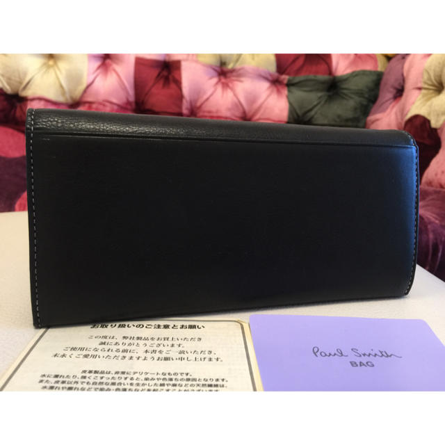 Paul Smith(ポールスミス)の正規品 新品Paul Smith ポールスミス コントラストリボン 長財布 レディースのファッション小物(財布)の商品写真