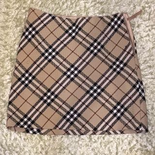 バーバリーブルーレーベル(BURBERRY BLUE LABEL)のhonam’s Shop様専用  Burberry ブルーレーベル ボックス (ミニスカート)