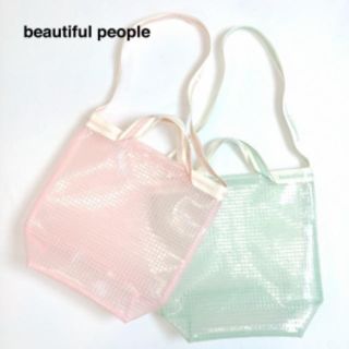 ビューティフルピープル(beautiful people)のケモなれ ガッキー ビューティフルピープル ビニール(トートバッグ)