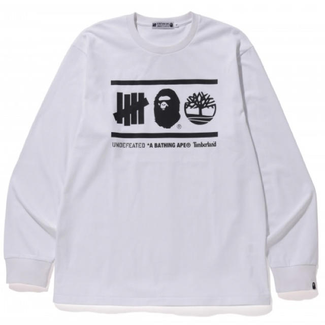 UNDEFEATED(アンディフィーテッド)のL UNDEFEATED BAPE TIMBERLAND L/S TEE メンズのトップス(Tシャツ/カットソー(七分/長袖))の商品写真