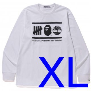 アンディフィーテッド(UNDEFEATED)のL UNDEFEATED BAPE TIMBERLAND L/S TEE(Tシャツ/カットソー(七分/長袖))