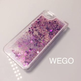 ウィゴー(WEGO)の流れ星iPhoneケース(モバイルケース/カバー)