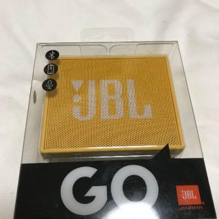 JBL GO Bluetoothスピーカー ポータブル イエロー JBLGOYE(スピーカー)