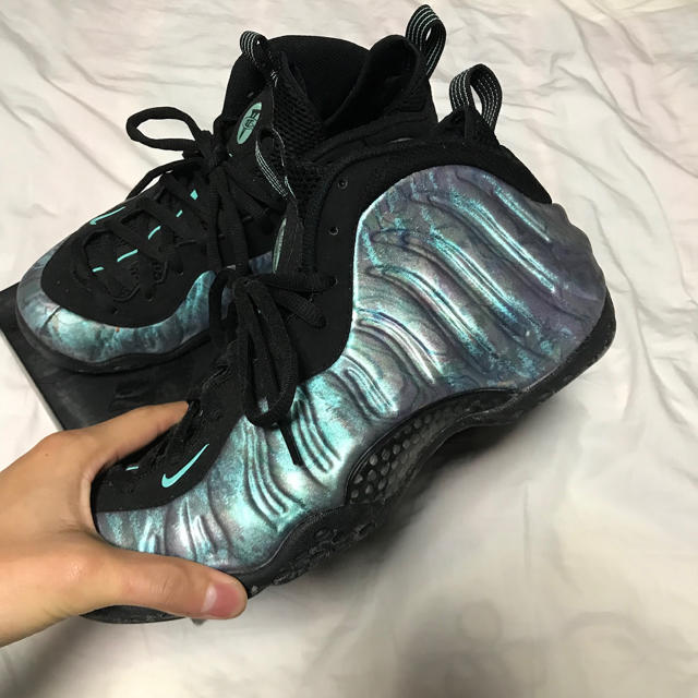 nike foamposite one abalone