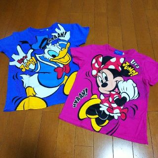 ディズニー(Disney)のTシャツ２セット♡130.110(Tシャツ/カットソー)