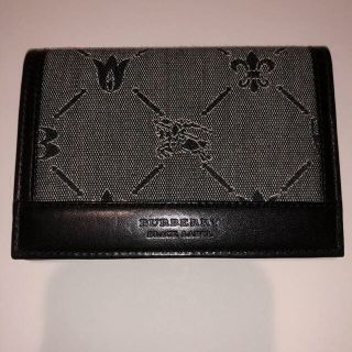 バーバリーブラックレーベル(BURBERRY BLACK LABEL)の Burberry Black Label カードケース(名刺入れ/定期入れ)