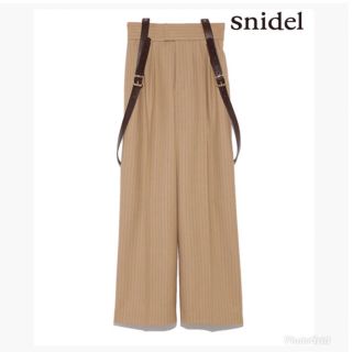 スナイデル(SNIDEL)のsnidel ハイウエストストレートワイドパンツ(カジュアルパンツ)