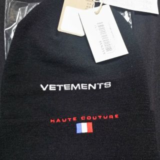 100%正規品 vetements ニット帽 ビーニー (ニット帽/ビーニー)