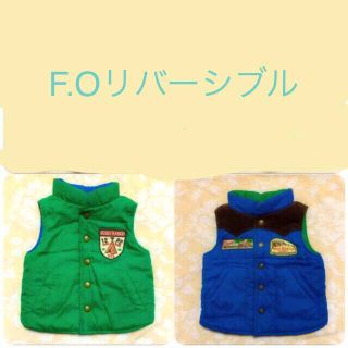 エフオーキッズ(F.O.KIDS)のリバーシブルベスト90(その他)