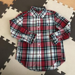 ラルフローレン(Ralph Lauren)のラルフローレンkidsチェックシャツ(ブラウス)