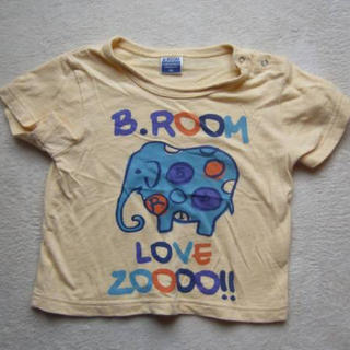 B-ROOMイエローTシャツ/80(Ｔシャツ)