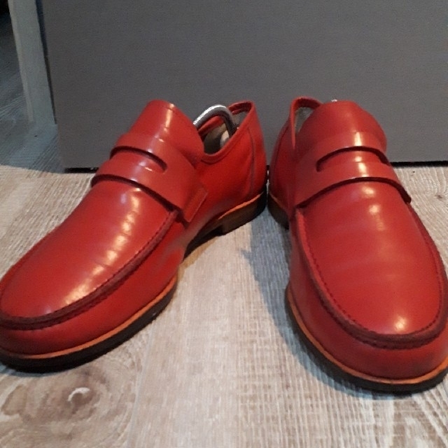 COMME des GARCONS HOMME PLUS(コムデギャルソンオムプリュス)の【ほぼ美品】【目立つ】COMME des GARCONS　革靴 メンズの靴/シューズ(ドレス/ビジネス)の商品写真