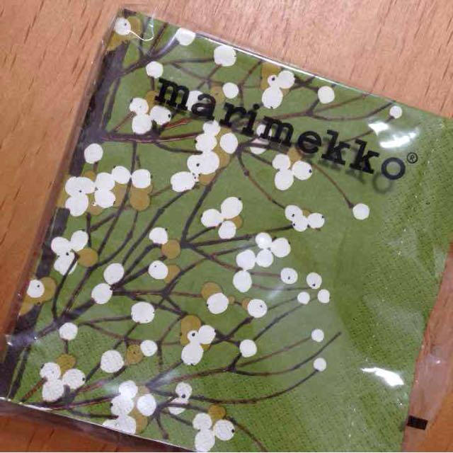 marimekko(マリメッコ)のマリメッコ ペーパーナプキン  5枚 その他のその他(その他)の商品写真