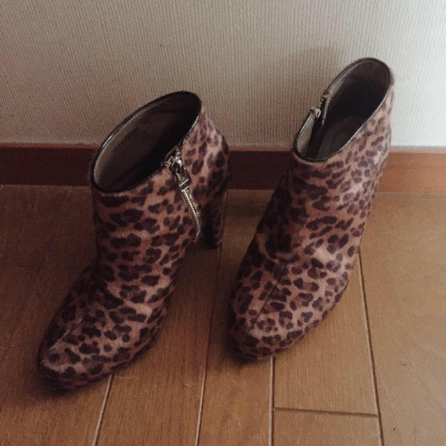 Nomine(ノミネ)のヒョウ柄ショートブーツ♡ノミネ レディースの靴/シューズ(ブーツ)の商品写真