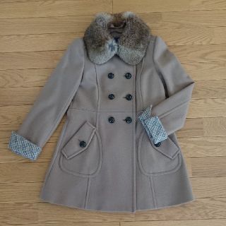 バーバリーブルーレーベル(BURBERRY BLUE LABEL)のyue様専用♪  超美品！ バーバリー・ブルーレーベル コート(ロングコート)