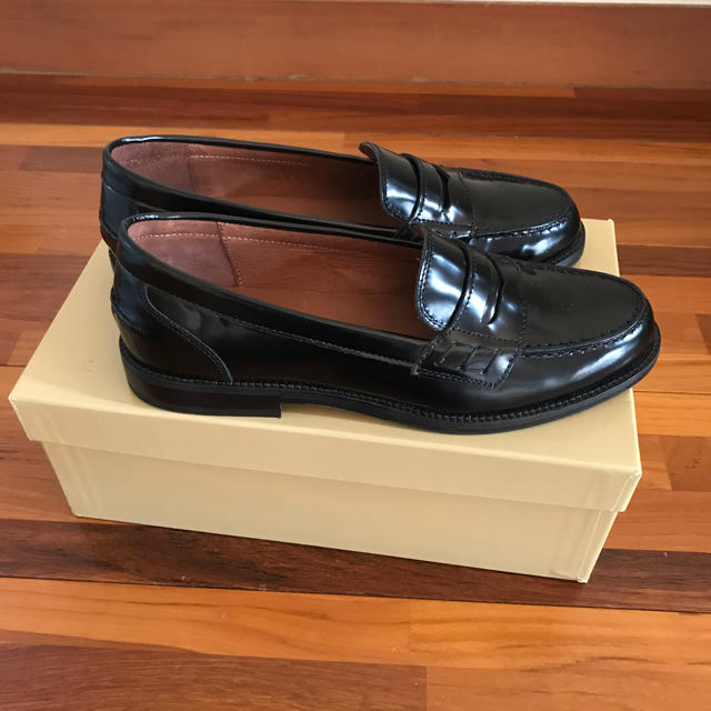 DEUXIEME CLASSE(ドゥーズィエムクラス)のベリーニ ローファー 37 ブラック 新品 DIEGO BELLINI 24cm レディースの靴/シューズ(ローファー/革靴)の商品写真