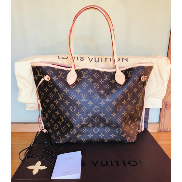 最高級 LOUIS VUITTON - タイムSALE!!超美品!LOUISVUITTONモノグラム ネヴァーフル MM トートバッグ