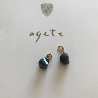 アガット(agete)のagate ピアスチャーム☆お値下げしました(ピアス)