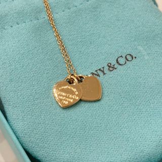 ティファニー(Tiffany & Co.)の11日までTOMITO様専用リターントゥティファニー   ダブルハートペンダント(ネックレス)