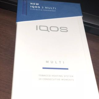 アイコス(IQOS)の送料無料‼️NEW IQOS3 MULTI ブルー新品未開封アイコス3 マルチ(タバコグッズ)