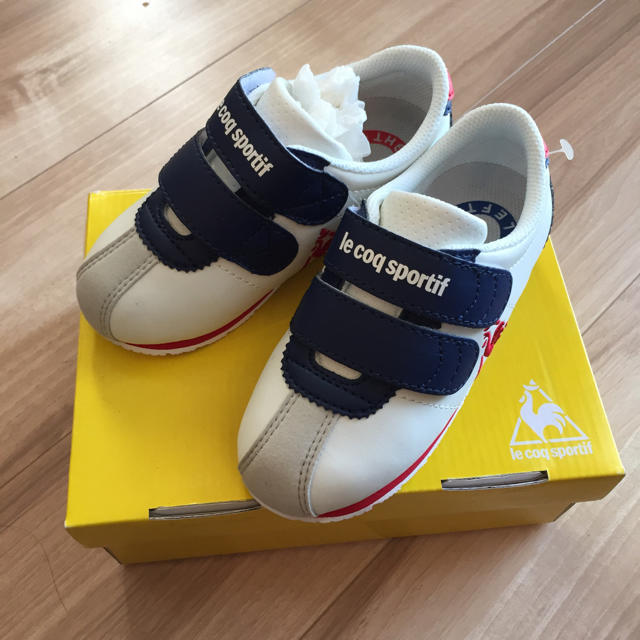 le coq sportif(ルコックスポルティフ)のle coq sportif  ルコック16センチ新品 キッズ/ベビー/マタニティのキッズ靴/シューズ(15cm~)(スニーカー)の商品写真