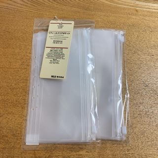 ムジルシリョウヒン(MUJI (無印良品))の無印良品 リフィールクリアポケット(旅行用品)