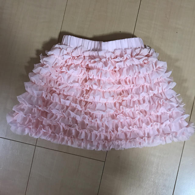 ZARA KIDS(ザラキッズ)のフリルスカート キッズ/ベビー/マタニティのキッズ服女の子用(90cm~)(スカート)の商品写真