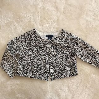 ザラキッズ(ZARA KIDS)のレオパードトップス(カーディガン)