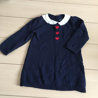 ベビーギャップ(babyGAP)のbaby Gap ニットワンピース90cm(ワンピース)