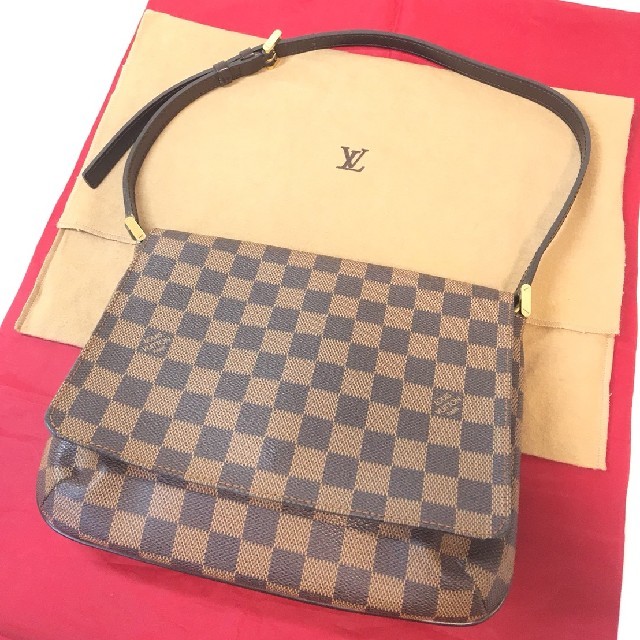 安いそれに目立つ LOUIS 美品 ルイヴィトン ダミエ ミュゼット タンゴ
