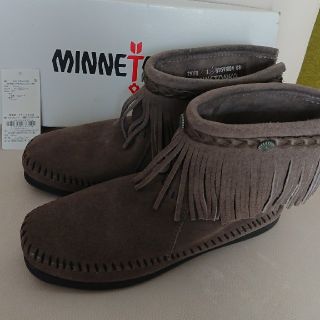 ミネトンカ(Minnetonka)のミネトンガバックジツプ アースコラボ(ブーツ)