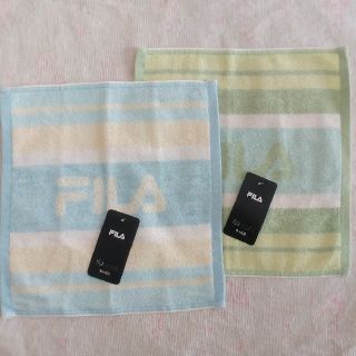 フィラ(FILA)のre...mi...yu様専用_FILAタオルハンカチ２枚セット(ハンカチ)