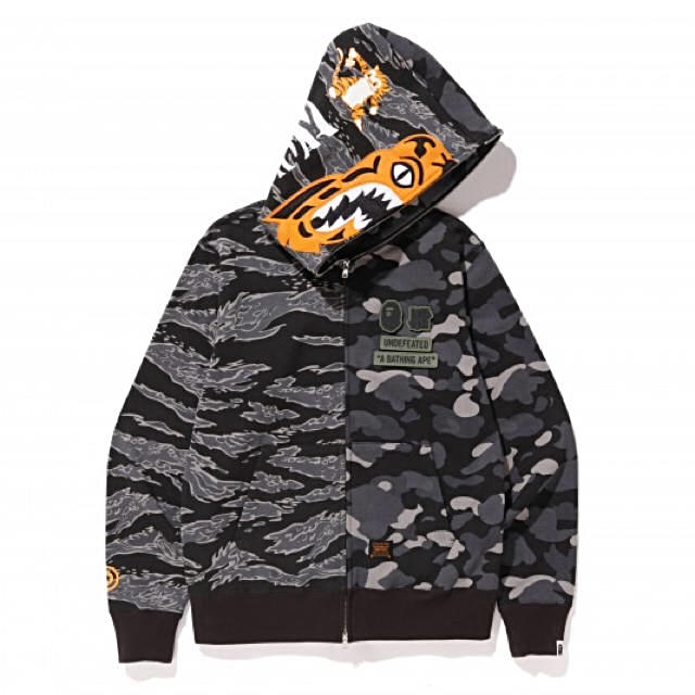 A BATHING APE(アベイシングエイプ)のUDENFEATED BAPE パーカー Ｌ メンズのトップス(パーカー)の商品写真