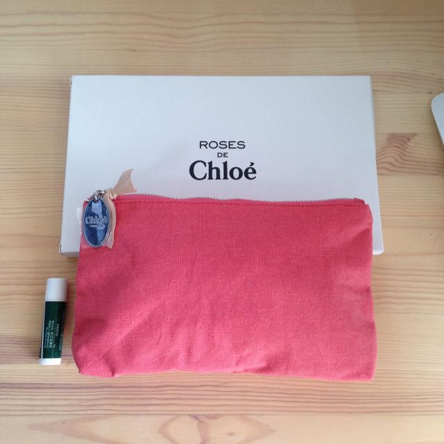 Chloe(クロエ)の本物 未使用 クロエ 化粧 ポーチ 大 レディースのファッション小物(ポーチ)の商品写真