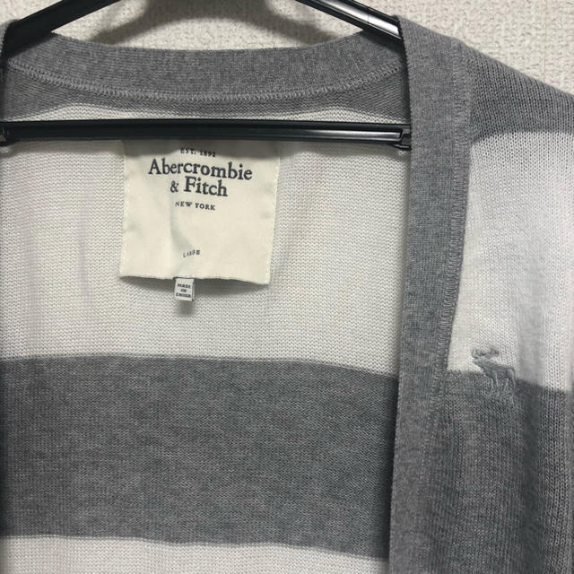 Abercrombie&Fitch(アバクロンビーアンドフィッチ)のアバクロンビー&フィッチ ロングカーディガン レディースのトップス(カーディガン)の商品写真